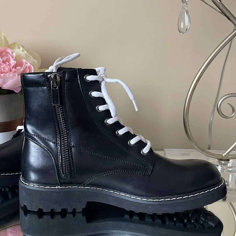 INC International Concepts Men’s Ivan Lace-Up Boots - Picture 2 of 8